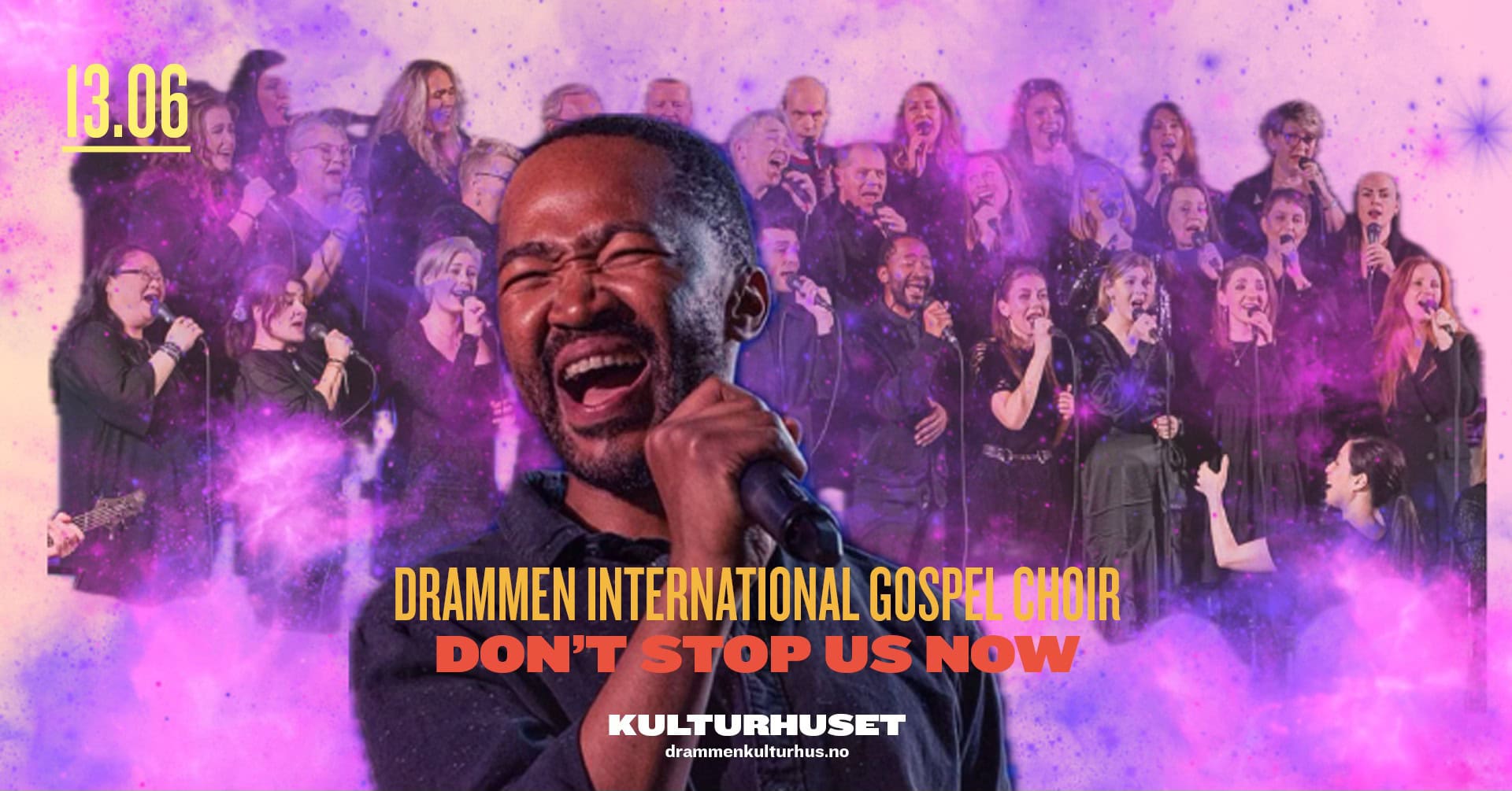 Drammen International Gospel Choir på Union Brygge