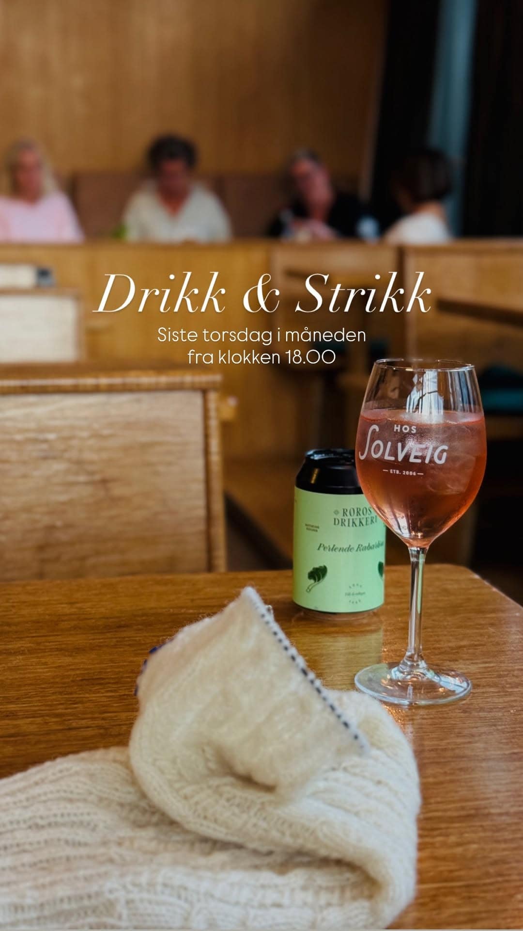 Drikk&Strikk Hos Solveig, Union Brygge