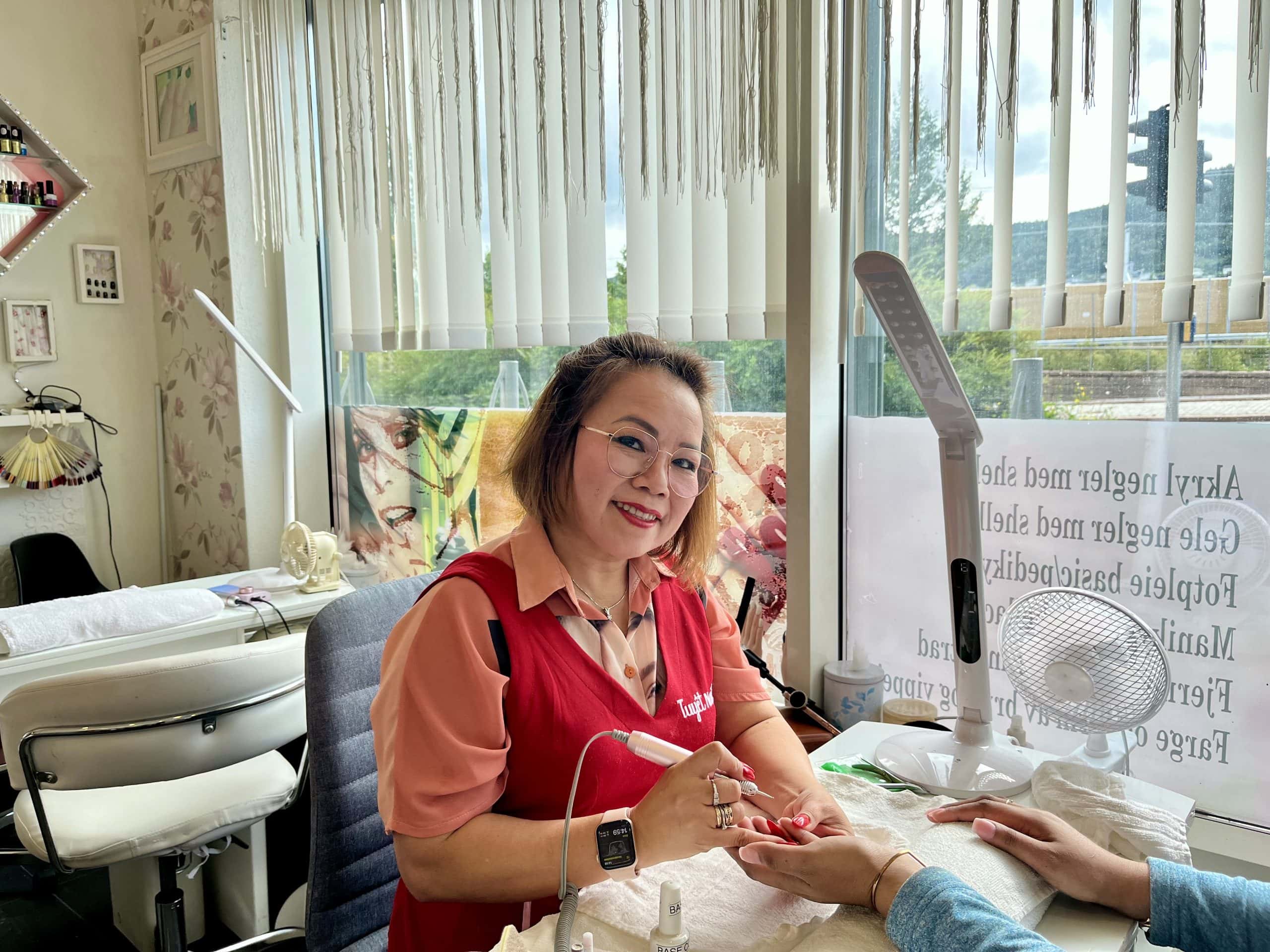 Tuyet Nail Studio på Union Brygge fyller 10 år